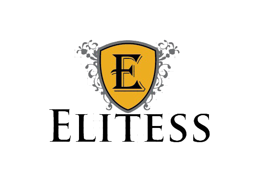 Elitess heraldic shield logo
